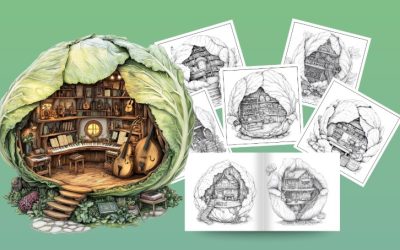 Mystic Cabbage PLR Coloring Pages Review-Unlock 650+ Whimsical Worlds to Color and Profit!