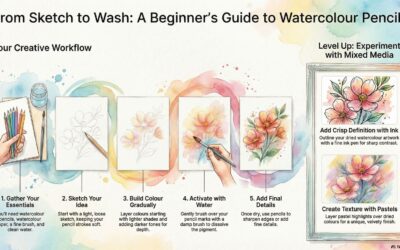 Watercolour Pencils: A Beginner-Friendly Guide to Blending Tradition and Modern Creativity