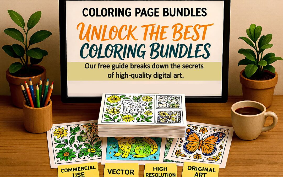How to Choose Coloring Page Bundles That Are Truly Worth It