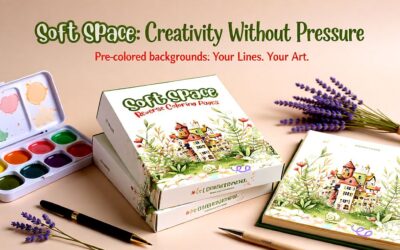 Soft Spaces Reverse Coloring Pages Review – 350+ PLR Pages for Calm Creativity