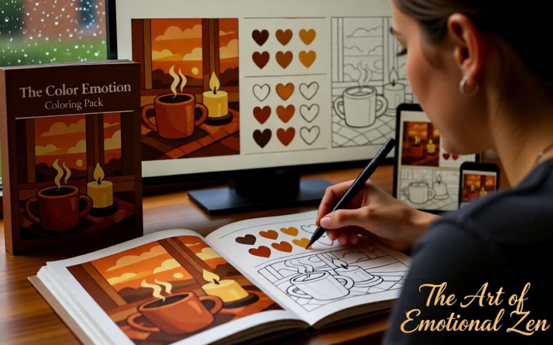 The Color Emotion Coloring Pack Product Image