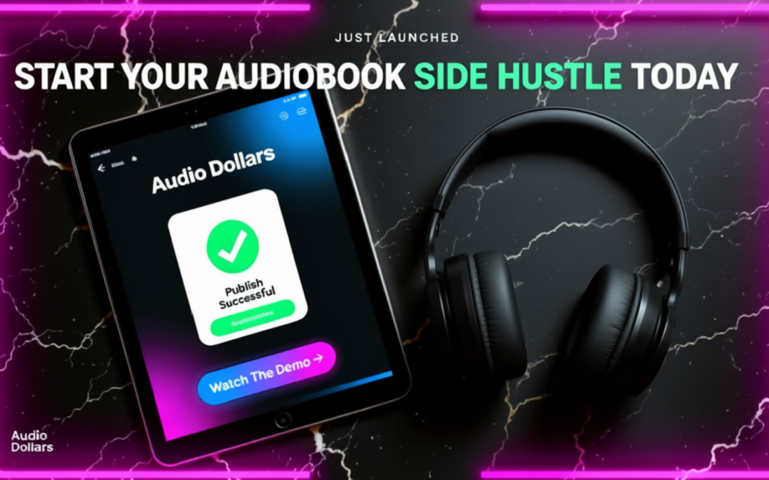 Audio Dollars Review – Create AI Audiobooks for Passive Income (No Writing Needed)