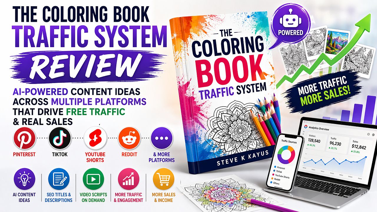 The Coloring Book Traffic System Review (2026)